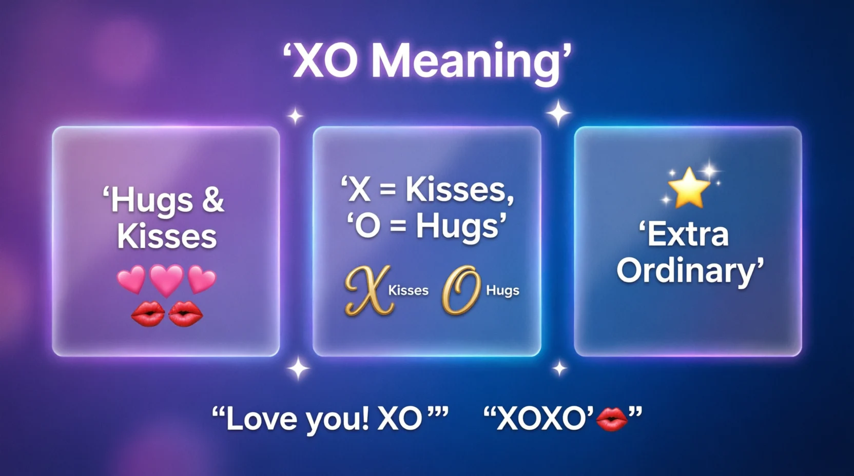 XO Meaning in Text Real Meaning 2026