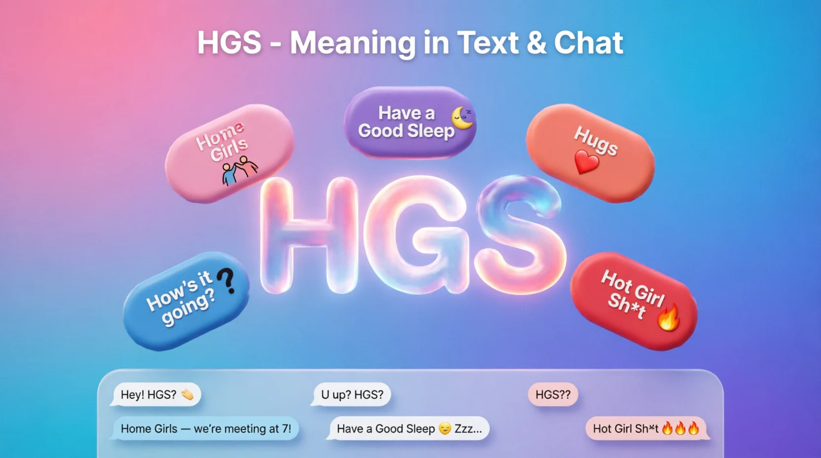 HGS Meaning in Text Real 2026