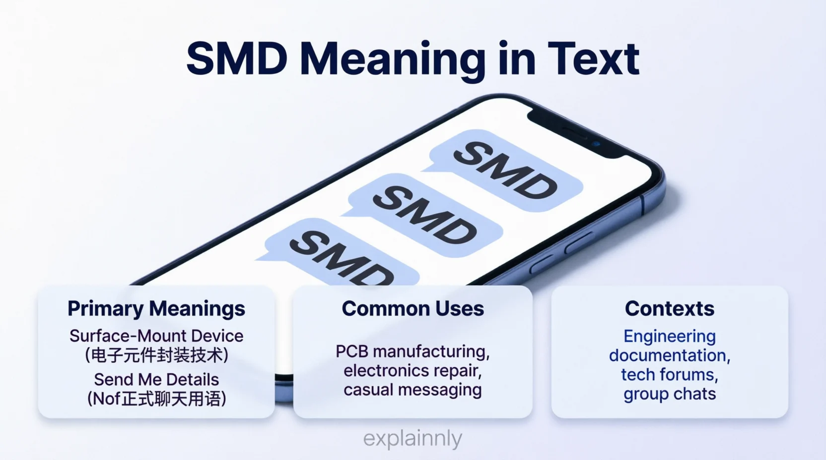 SMD Full Form in Text Mean 2026