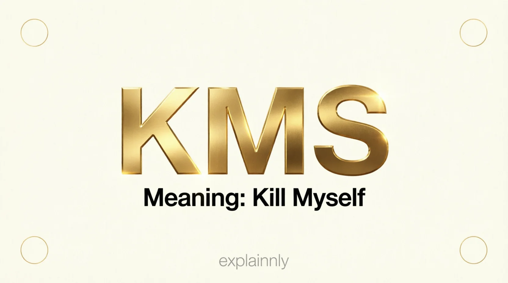 KMS Mean in Text Real 2026
