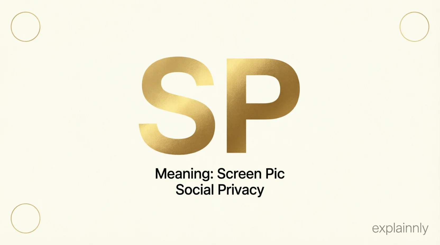 SP Stand for Mean in Tex Real 2026